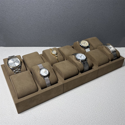 Дозор Microfiber слота цвета 12 кофе роскошный показать организатор дозора ювелирных изделий