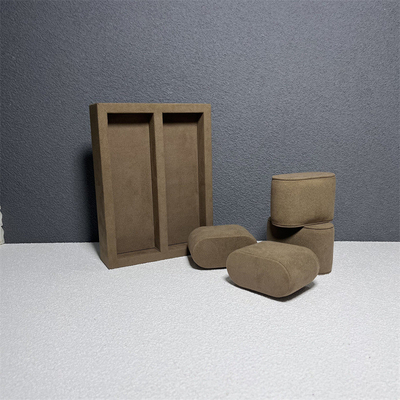 Дозор Microfiber слота цвета 12 кофе роскошный показать организатор дозора ювелирных изделий