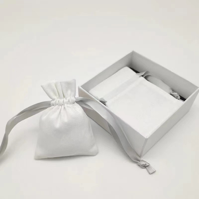 Мешки подарка Drawstring сусального золота грузя сумку ювелирных изделий упаковывая с логотипом