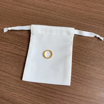 Мешок ювелирных изделий Drawstring печати OEM CMYK с лентой хлопка