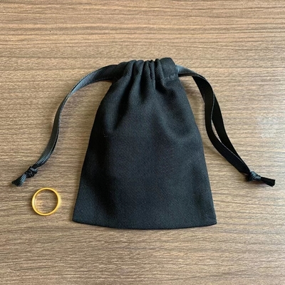 Мешок ювелирных изделий Drawstring печати OEM CMYK с лентой хлопка